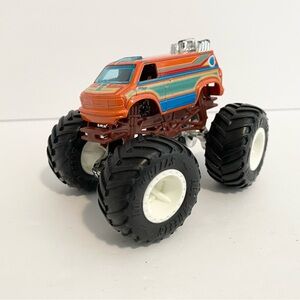 Hot Wheels Monster Truck 1/64 Crash Landing Dodge Ram Die Cast Car Vehicle Toy